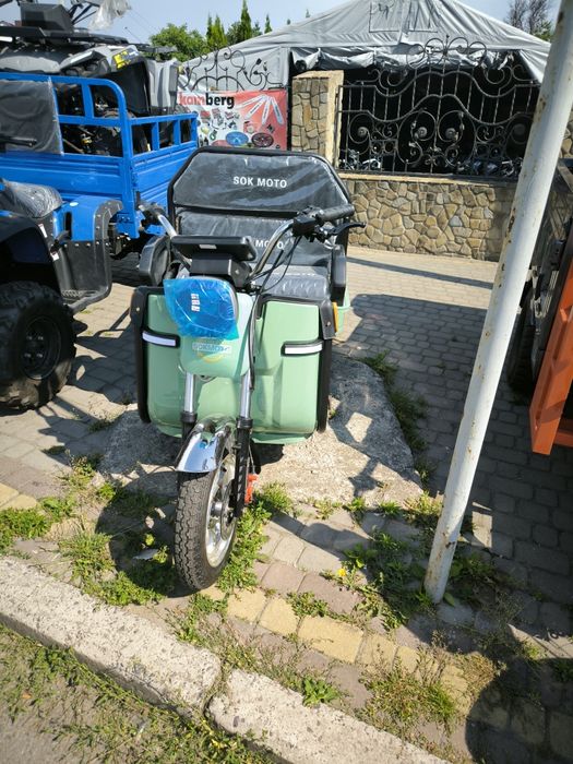 Електротрицикл SokMoto Mini 1500W 60V/38Ah