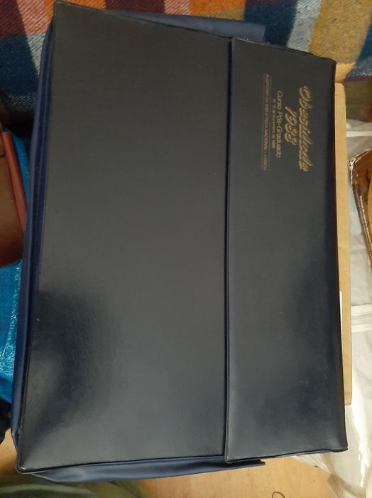 4 Pastas e Maleta em pano v.p.ind