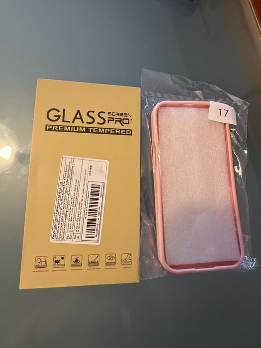 Capa iphone 17 e duas peliculas de vidro