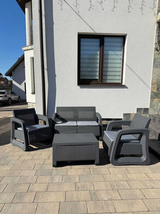 Набір садової мебелі Садові меблі Компдект меблів Диван 2 крісла стіл