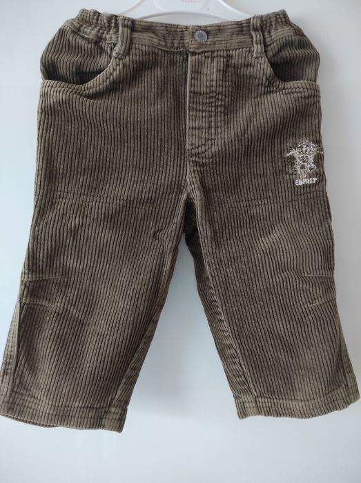 Spodnie sztruksowe rozm. 80 ESPRIT baby