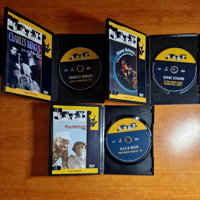 Coleção JAZZ Charles Mingus/ ELLA & BASIE/ Diane Schuur & BASIE