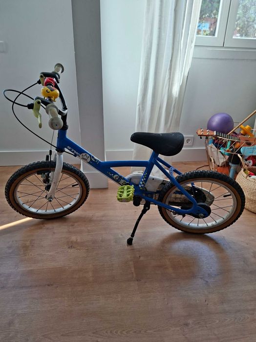 Bicicleta crianca 16" 4-6 anos