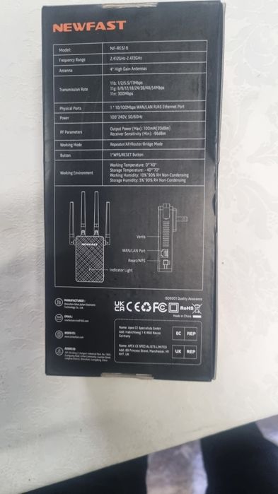 Amplificador Wi-Fi 3000mbps