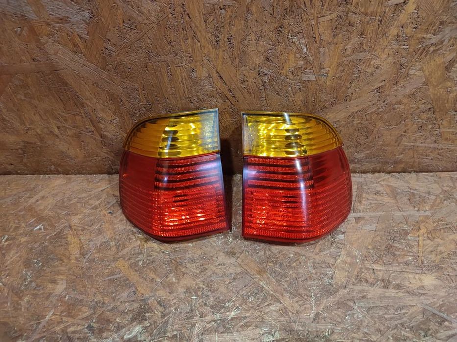 bmw e39 touring oryginalne lampy tył led / poliftowe diodowe pomarań