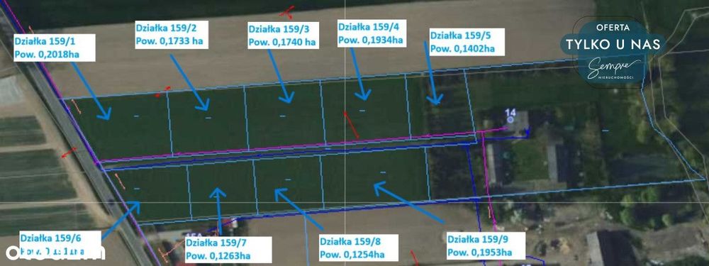 Działki budowlane w malowniczej okolicy