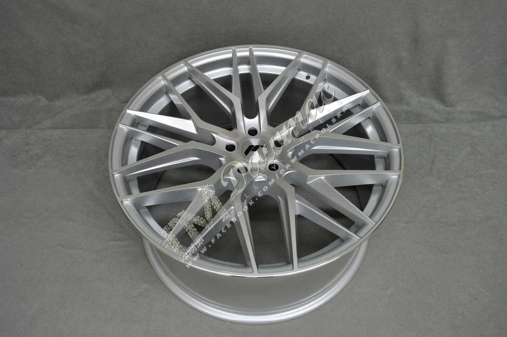 Felgi JAPAN RACING JR28 22'' 10,5 ET18 5x112 BLANK Silver MachinedFace