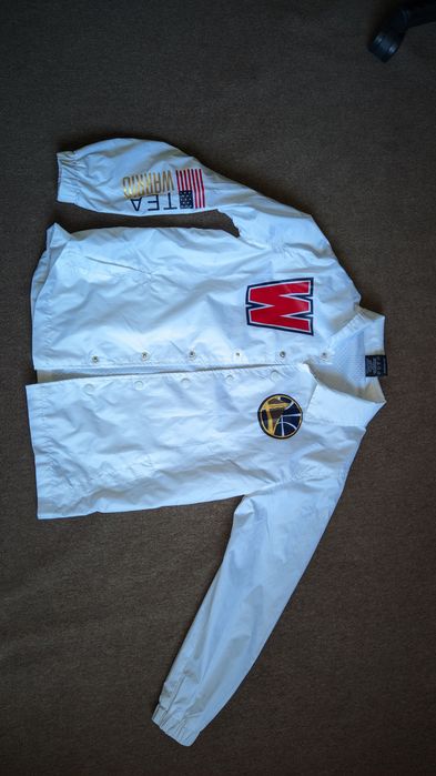 Детская ветровка рубашка нба nda голден стейт  вориорс