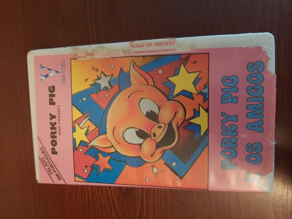 video vhs infantis vintage