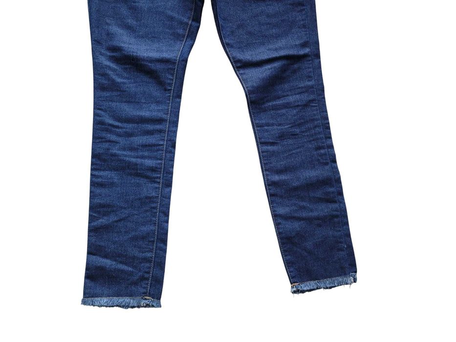 Jeansy spodnie damskie Boohoo 38,M wysoki stan high waist