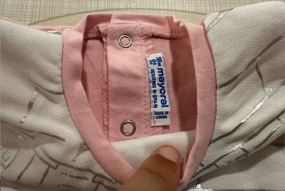 Vestido / Túnica Rosa Mayoral (18M)