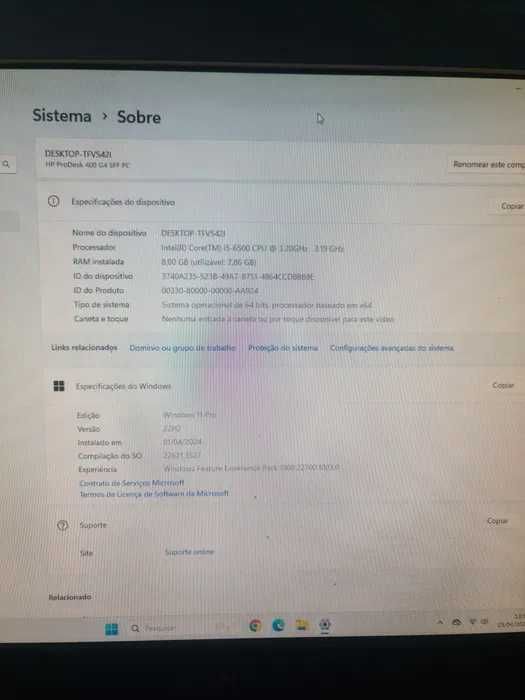 HP ProDesk 400 G4 SFF 8GB