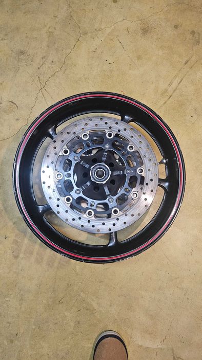 Jantes Yamaha R6 com discos