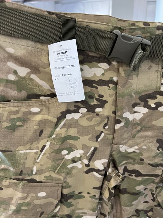 Nowe spodnie wojskowe militarne moro męskie