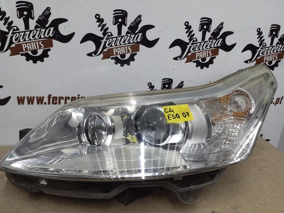 Farol Xenon Esquerdo Citroen C4 I (Lc_)  | 2004 - 2011