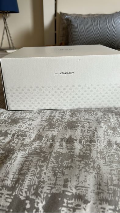 Caixa decorativa VISTA ALEGRE - BRANCA -