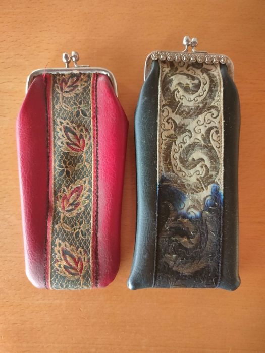 Bolsas para óculos vintage.