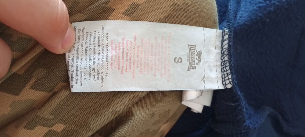 Кофта Lonsdale big ligo оригинал