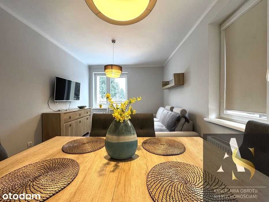 Komfortowe  mieszkanie na parterze z ogródkiem