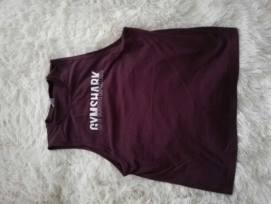koszulka Gymshark M 38 bordo bokserka m 38 gymshark