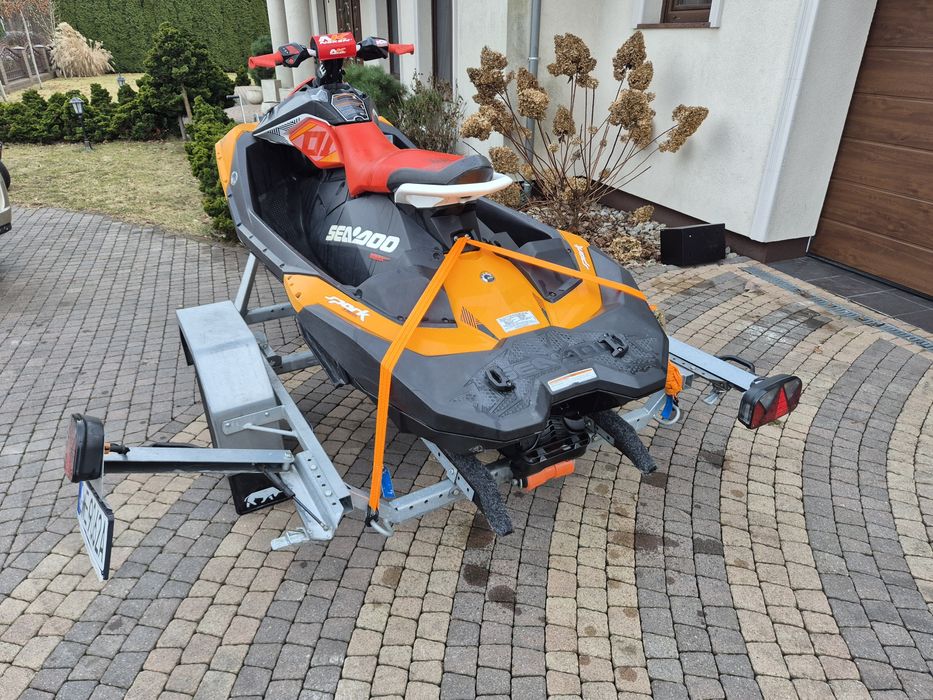 Sea doo spark trixx 3up plus przyczepa