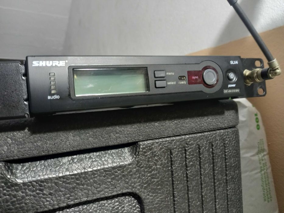 Microfone SHURE Beta 87A-SLX2 c/transmissor