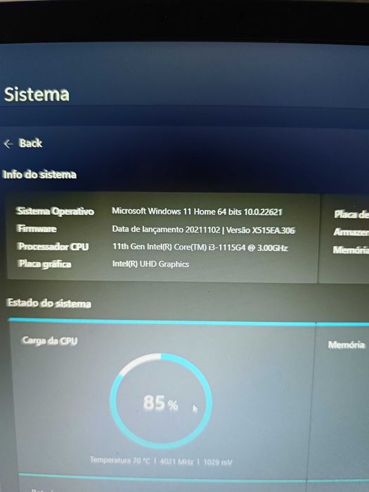 Portátil Asus como Novo