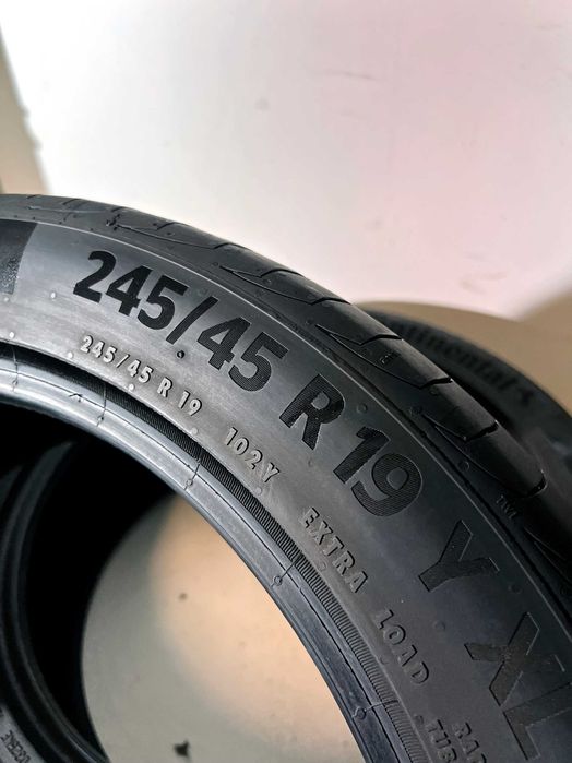 Pneus Continental Premium Contact 6 - 245/45/19 - Como NOVOS