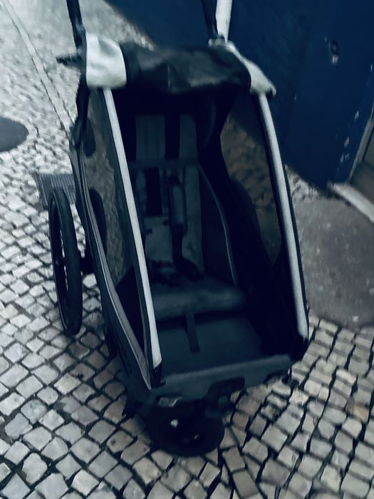 Carinho de bebe apoio de bicicleta
