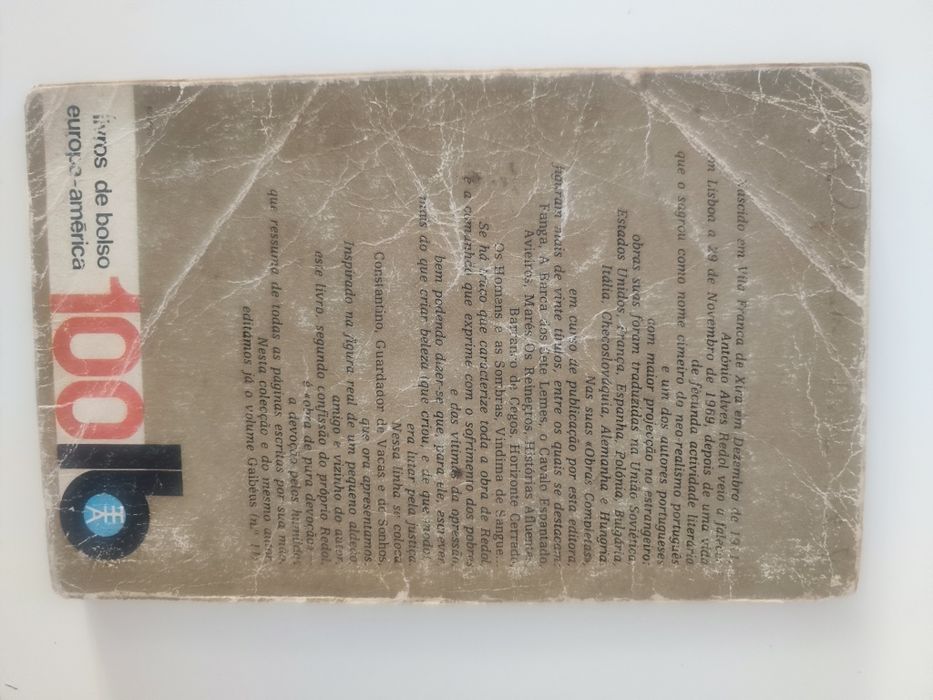 CONSTANTINO guardador de vacas e de sonhos de Alves Redol