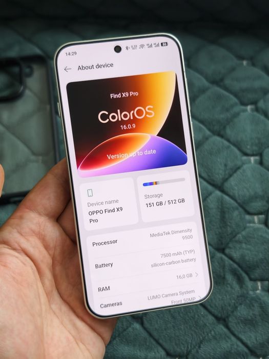 Oppo Find X9 Pro • 16/512GB • 7500mAh • Стан нового