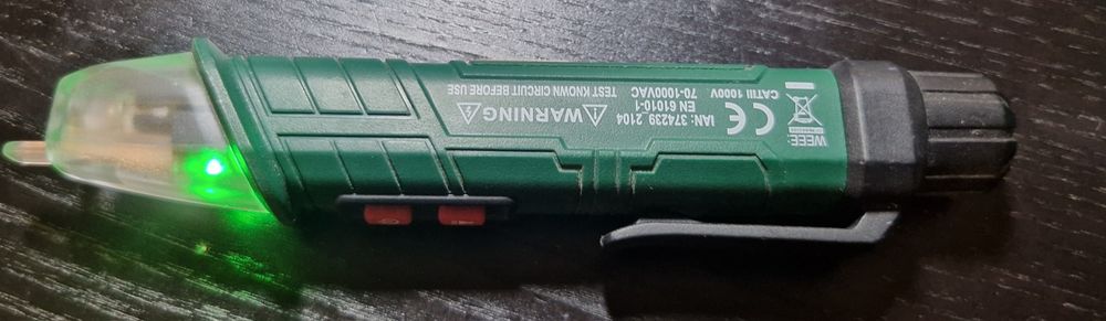 Tester de corrente novo