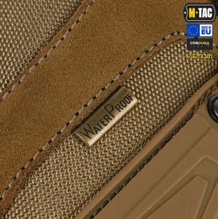 M-Tac черевики тактичні демісезонні Pro Line Black/Ranger Green/Coyote