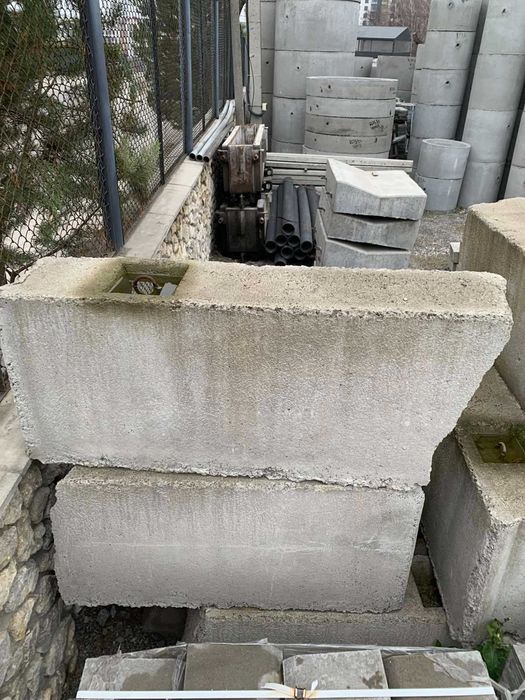 Блоки бетонні, фундаментні, б/к, ФБС24-3-6, ФБС 12-3-6