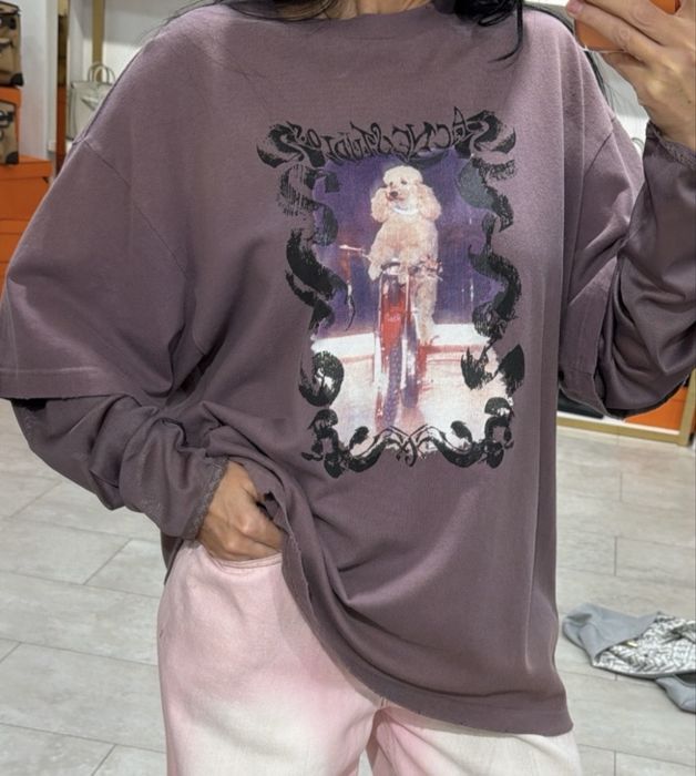 футболка з довгим рукавом Acne Studios