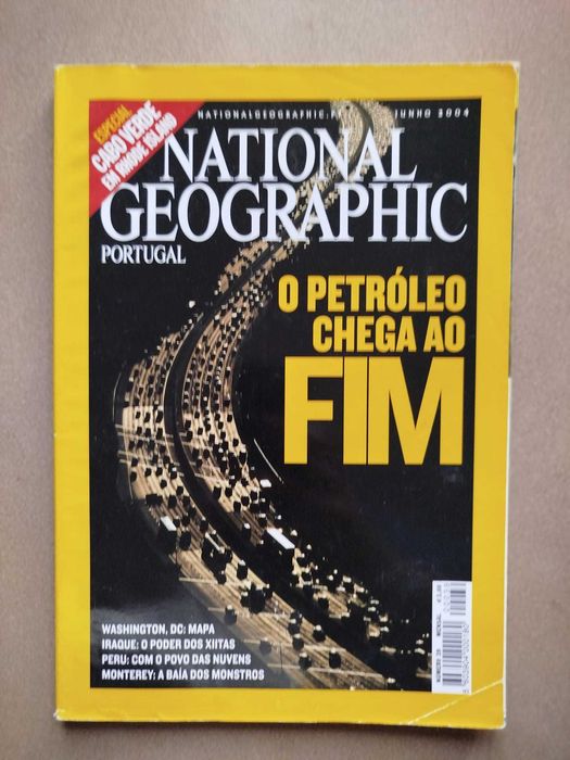 Revista National Geographic Portugal antiga Junho de 2004