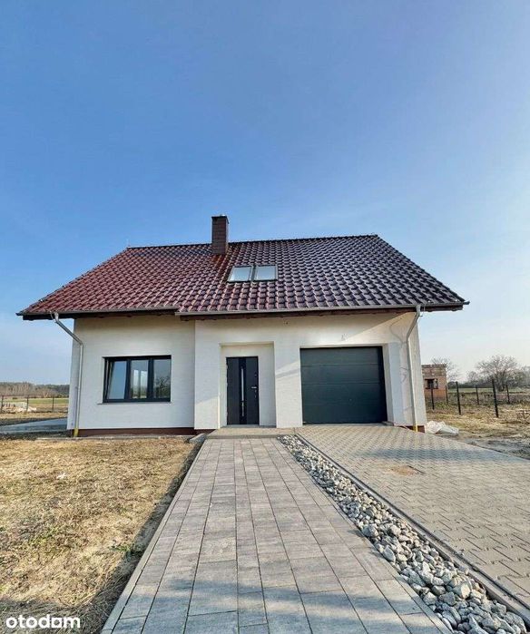 Dom WOLNOSTOJĄCY fotowoltaika+pompa ciepła