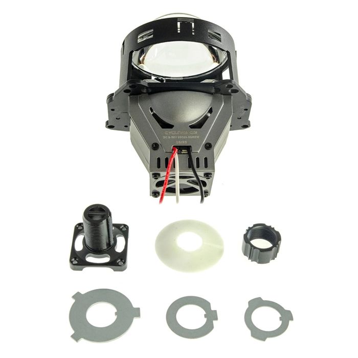 Світлодіодна лінза Cyclone 3.0" Q3 55/65W 12-24V. Линзи для фур.
