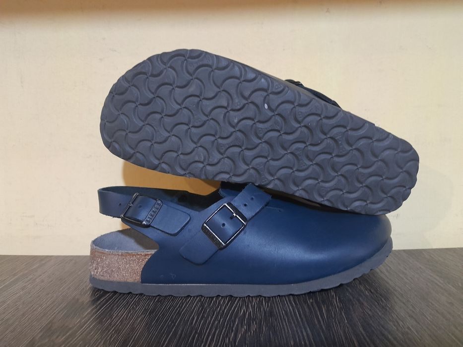 Жіночі шкіряні сабо клогі босоніжки Birkenstock