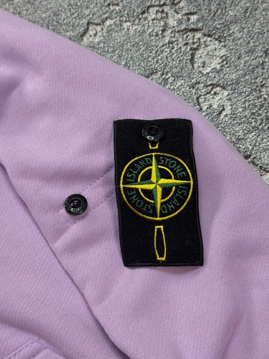 Зіп-худі STONE ISLAND ліловий / зип-худи стон айленд лиловый