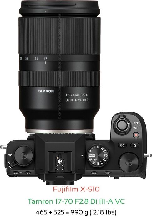 Fujifilm XS10 + Tamron 17-70mm 2.8 + Meike 7.5mm 2.8 + Cage Small Rig