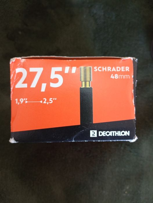 Camera de ar 27,5" (48mm) + luz bicicleta			Novos!