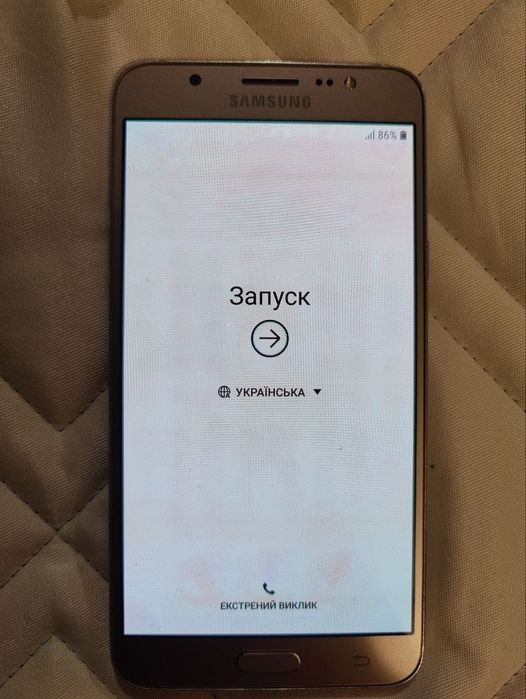 Смартфон Samsung galaxy J7 2016(SM-J710F)16 GB Gold-Робочий