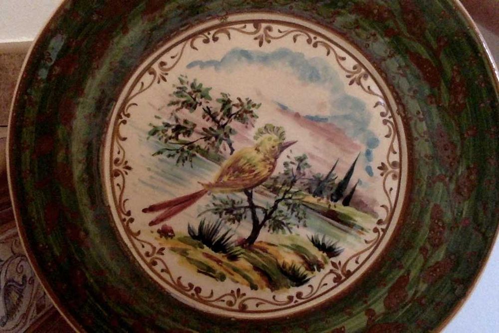 Prato Cerâmica Mestre João Santos /Alcobaça