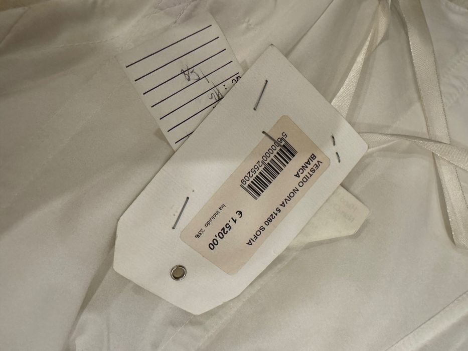Vestido noiva Sofia Bianca não usado