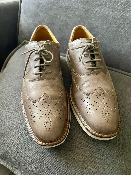 Мужские туфли броги ECCO Biarritz Oxford р. 44 (28,5-29 см )