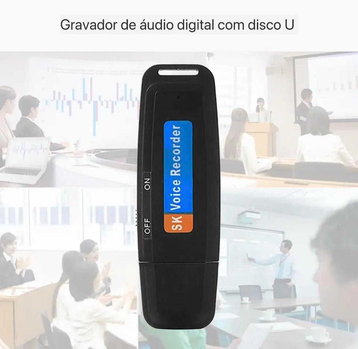 Pen Gravação de Voz (BRANCA)64575238483074121