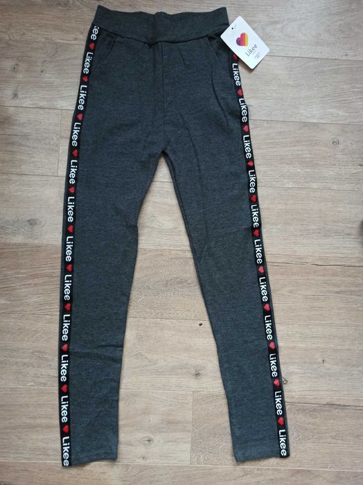 Лосины леггинсы без байки для девочки