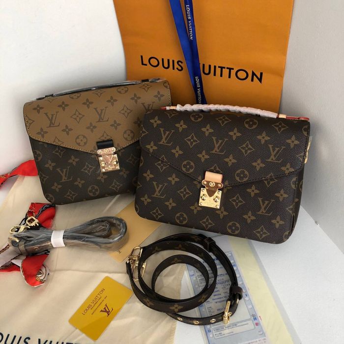 Сумка жіноча брендова Луі Вітон Метіс Metis шкіряна в наявності