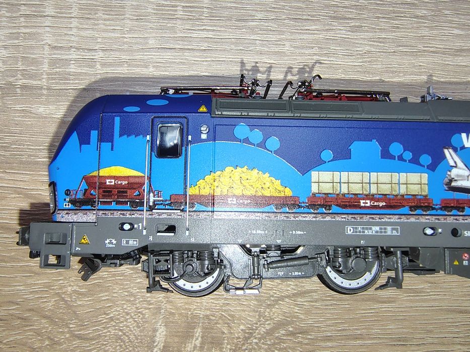 Lokomotywa Vectron 1vagon CD CARGO Czechy Roco  h0